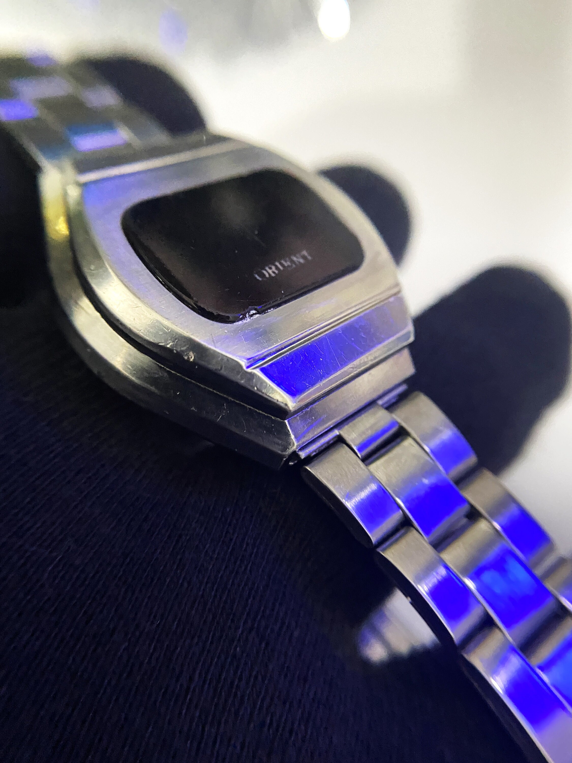 Vintage Orient Touch LED Sensor Watch/ H-680103-40 CA All Vintage Orient Touch LED Sensor Watch/ H-680103-40 CA All