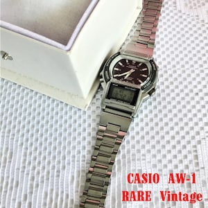 Relógio Casio AW-61 1750 Vintage Analógico Digital / Japão / Cronógrafo, Masculino, Presente de Aniversário / Relógio Casio em muito bom estado com caixa