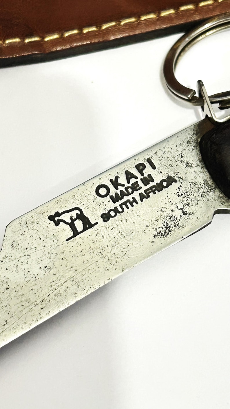 Okapi Key Ring ULTRA RARE Okapi Knife, South Africa, Collectible Steel Kitchen Knife ...