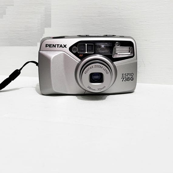 ヴィンテージ ペンタックス ESPIO 738 オートフォーカス 赤目