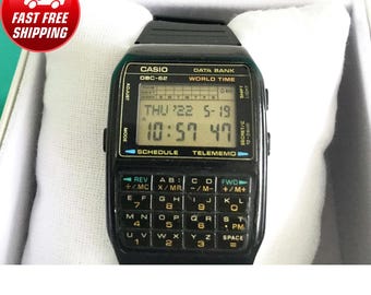 Vintage and very rare Casio DBC-62 Databank wrist watch Vintage and very rare Casio DBC-62 Databank wrist watch