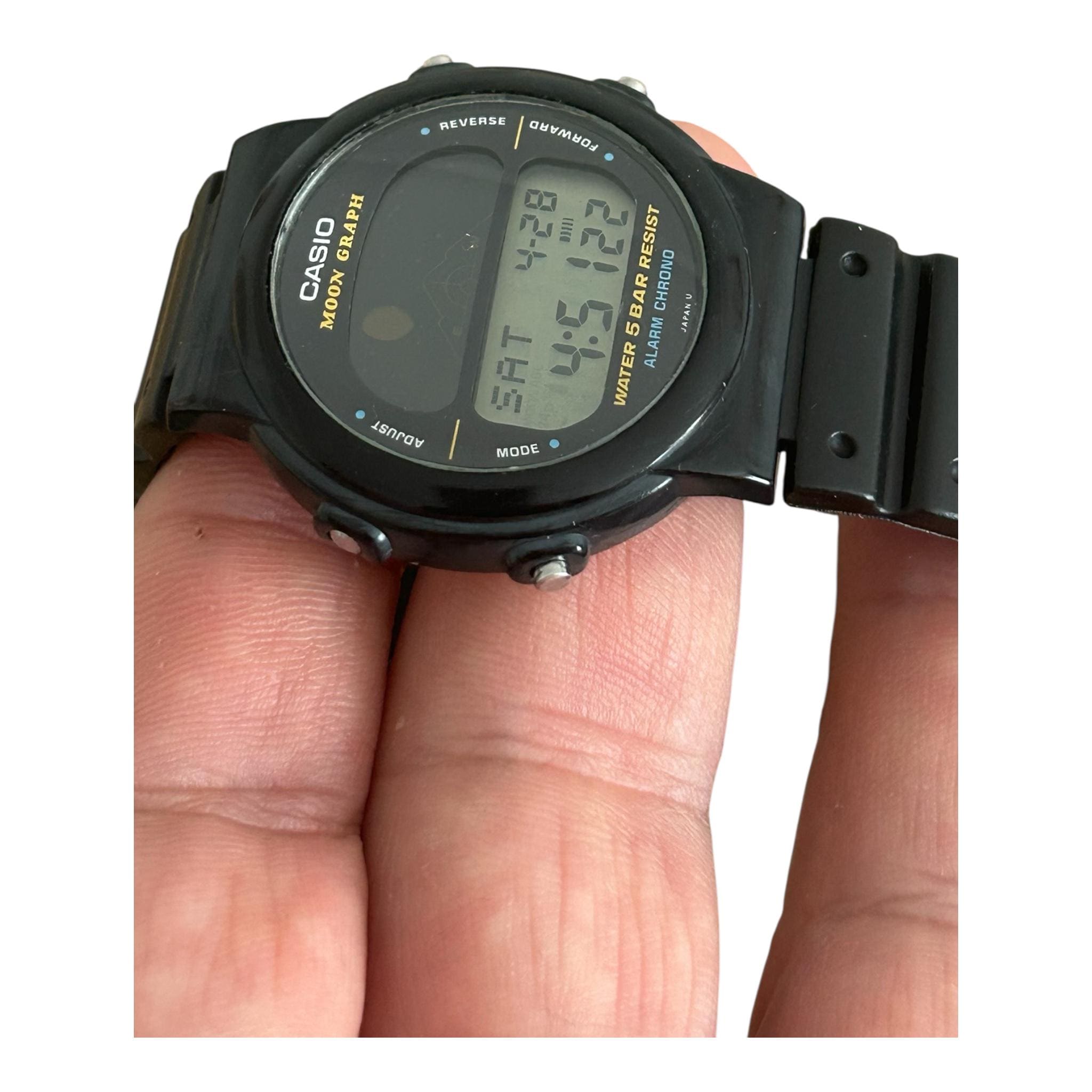 ULTRA Rare Casio GMW- 15 Moon Graph Watch Japan, Fast Shipping