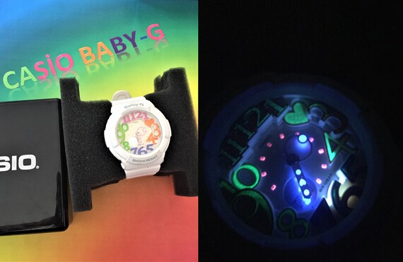 Buy White Casio Baby g Watch BGA 131 White Adjust 5194 Very Good