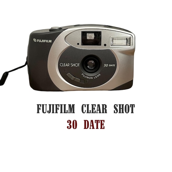 Fujifilm Clear Shot 30 Nikon ニコン AF600 Vintage Fujifilm Clear Shot 30 Date 35mm Point and Shoot Film