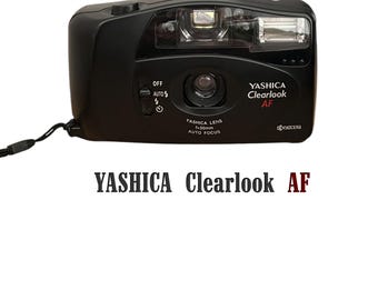 Vintage Yashica Clearlook AF 35mm Point & Shoot Film Camera