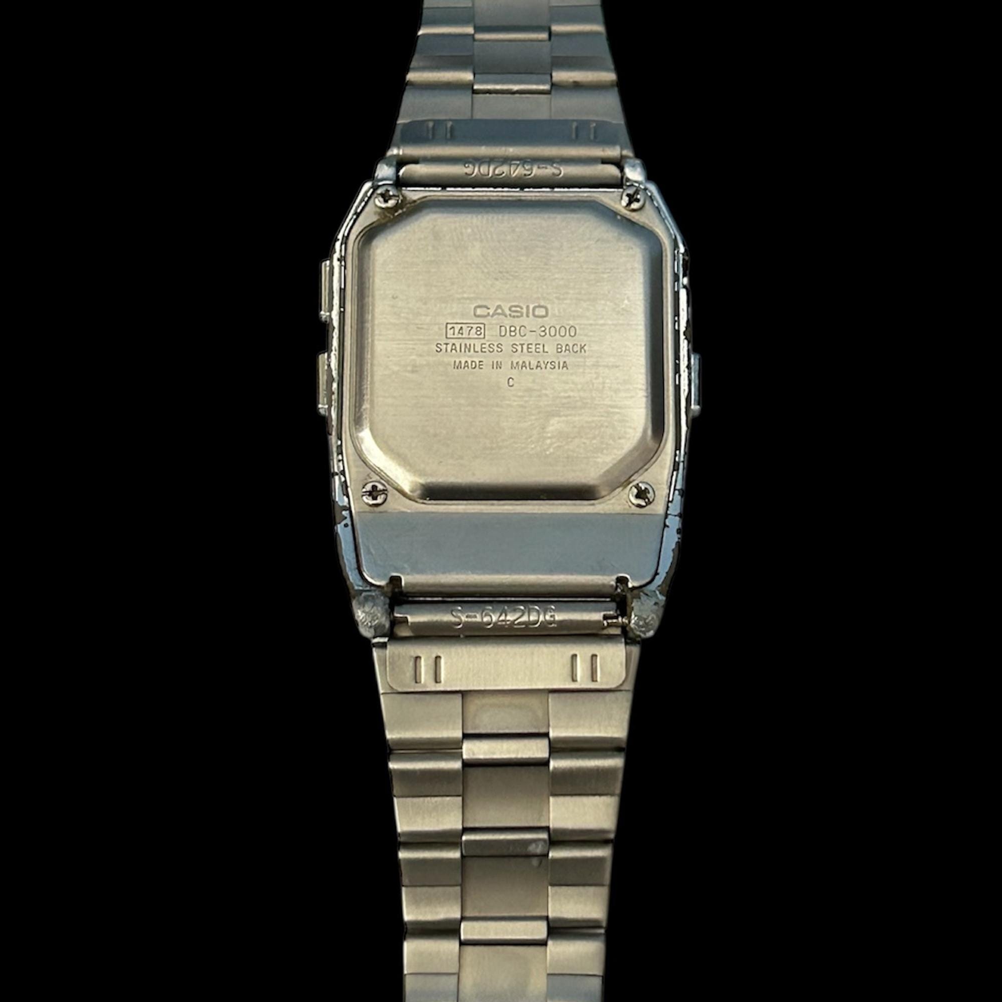 Casio DBC-3000 Mod; 1478, Collectible Watch, Analogue, Casio