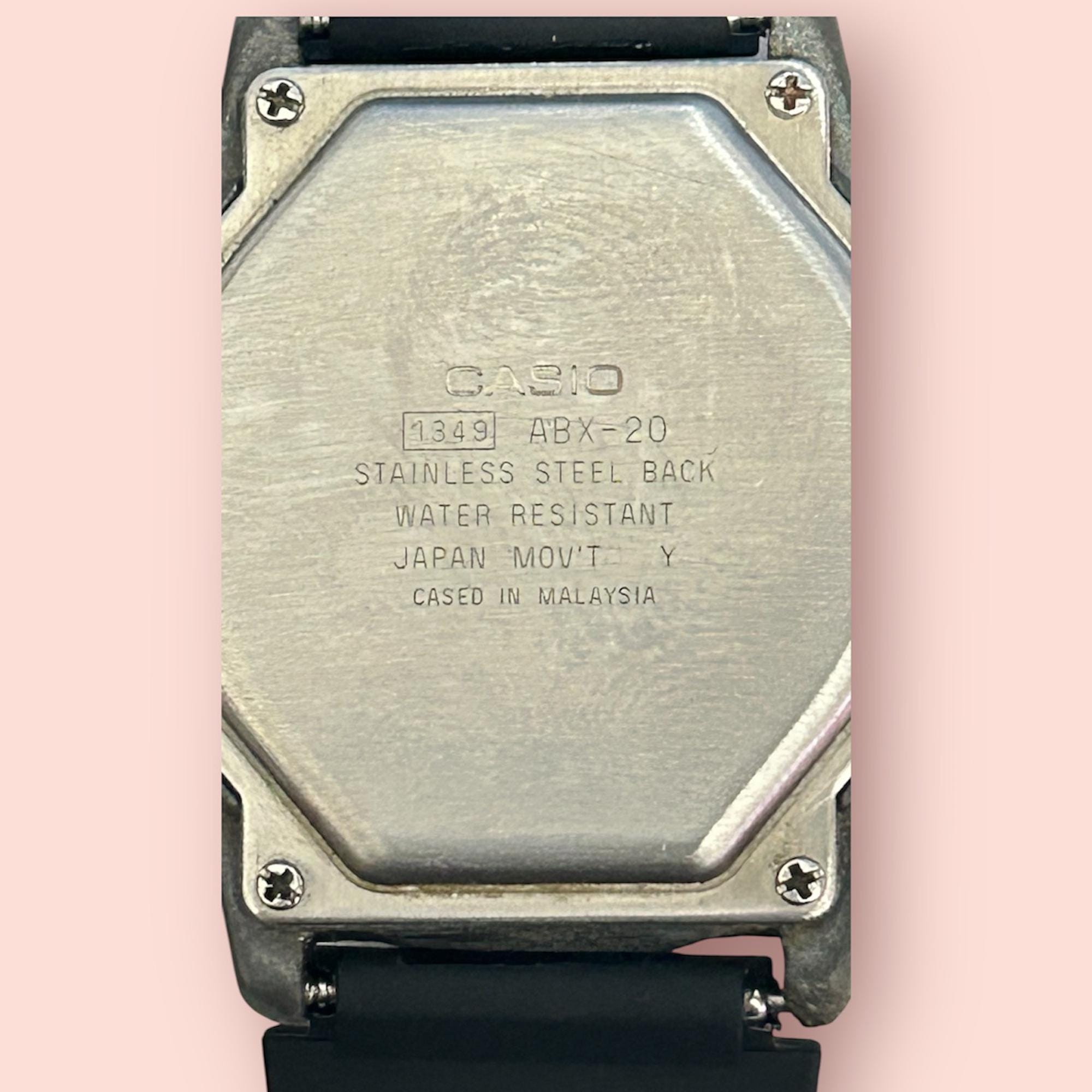 ヴィンテージウォッチ カシオ ABX-20 ツインセプト データバンク