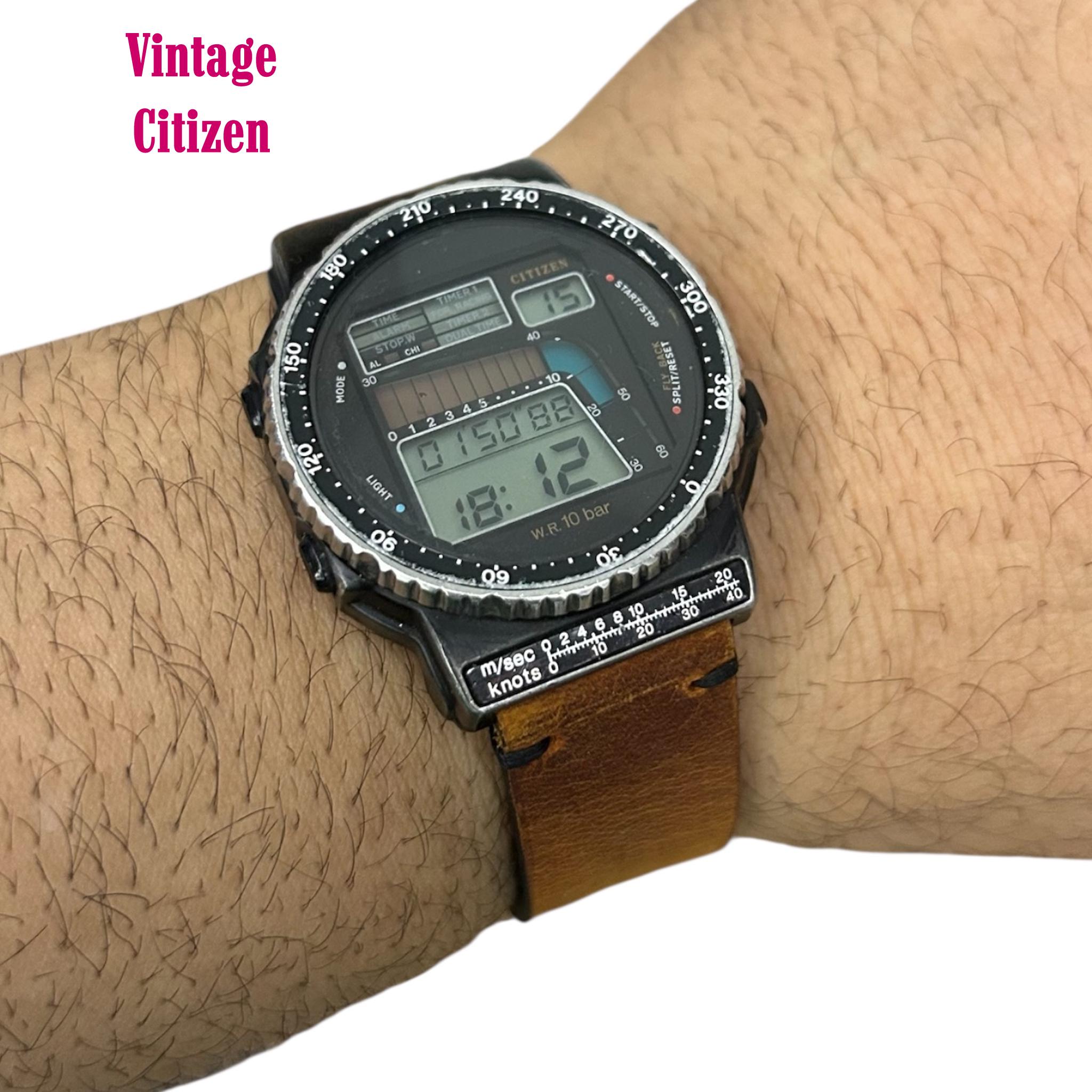 Very Rare Citizen Promaster D120 Windsurfing 1980s Ref. D120