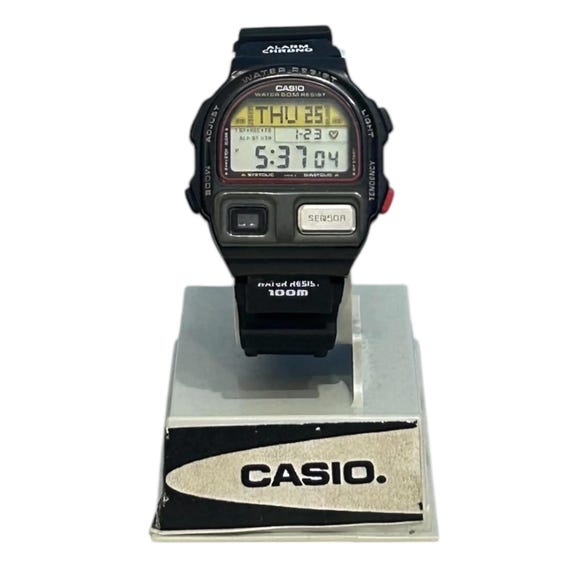 Vintage Casio BP-100 Blood Pressure Monitor Made in Japan 1990s