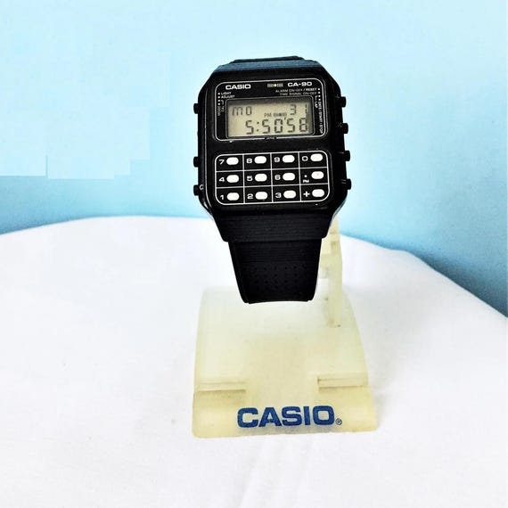 海外個人輸入 Calculator Digital / CA-90 Casio Vintage Japan Watch Made 時計