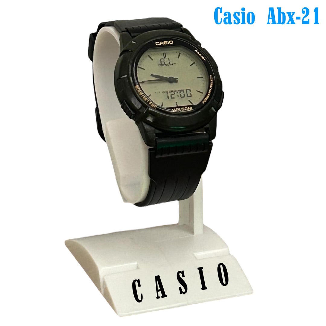 Casio Twincept Abx 21, Rolex, Casio Vintage Watch, Citizen, Retro