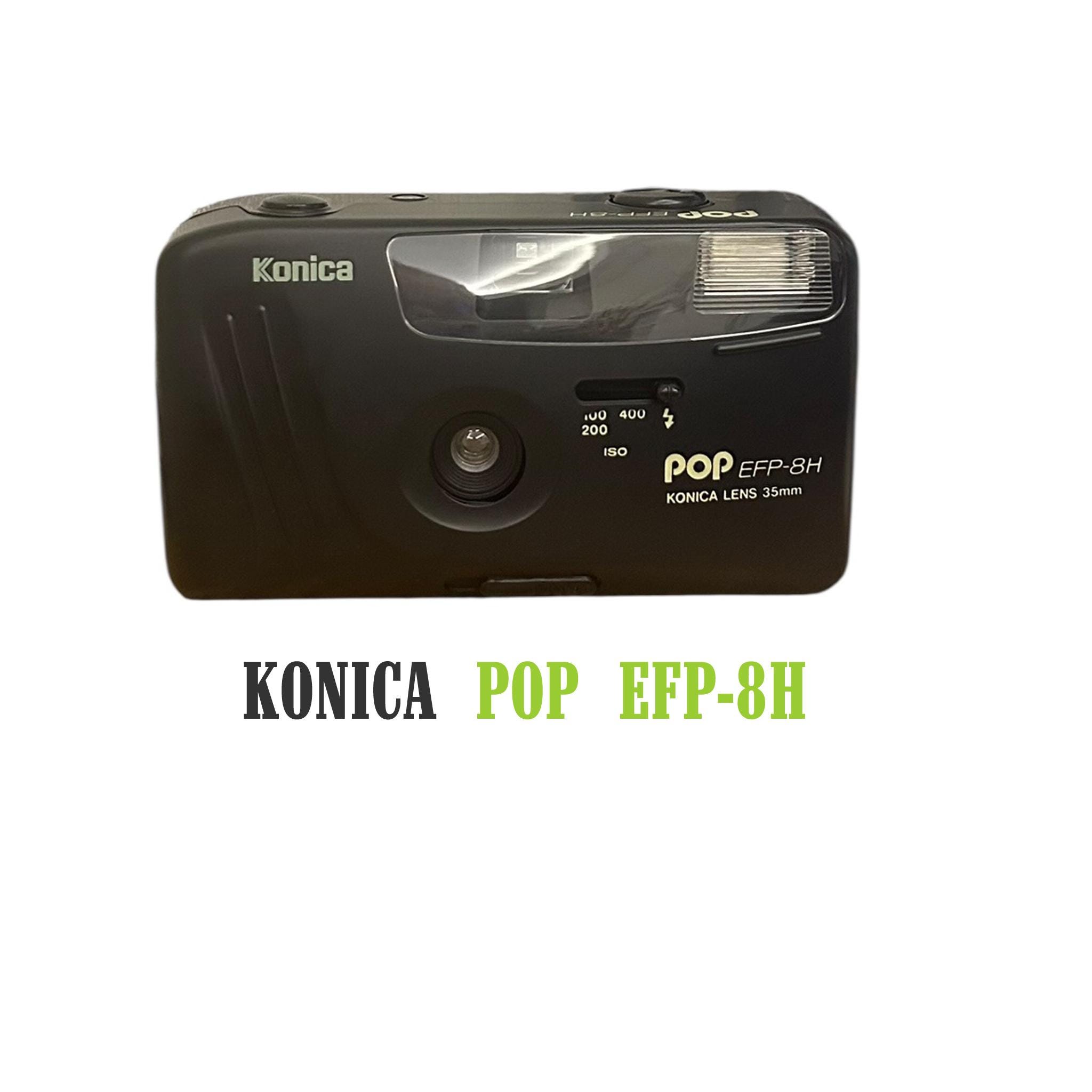 ヴィンテージ コニカ ポップ EFP-8H 35 mm フィルムカメラ - ポイント