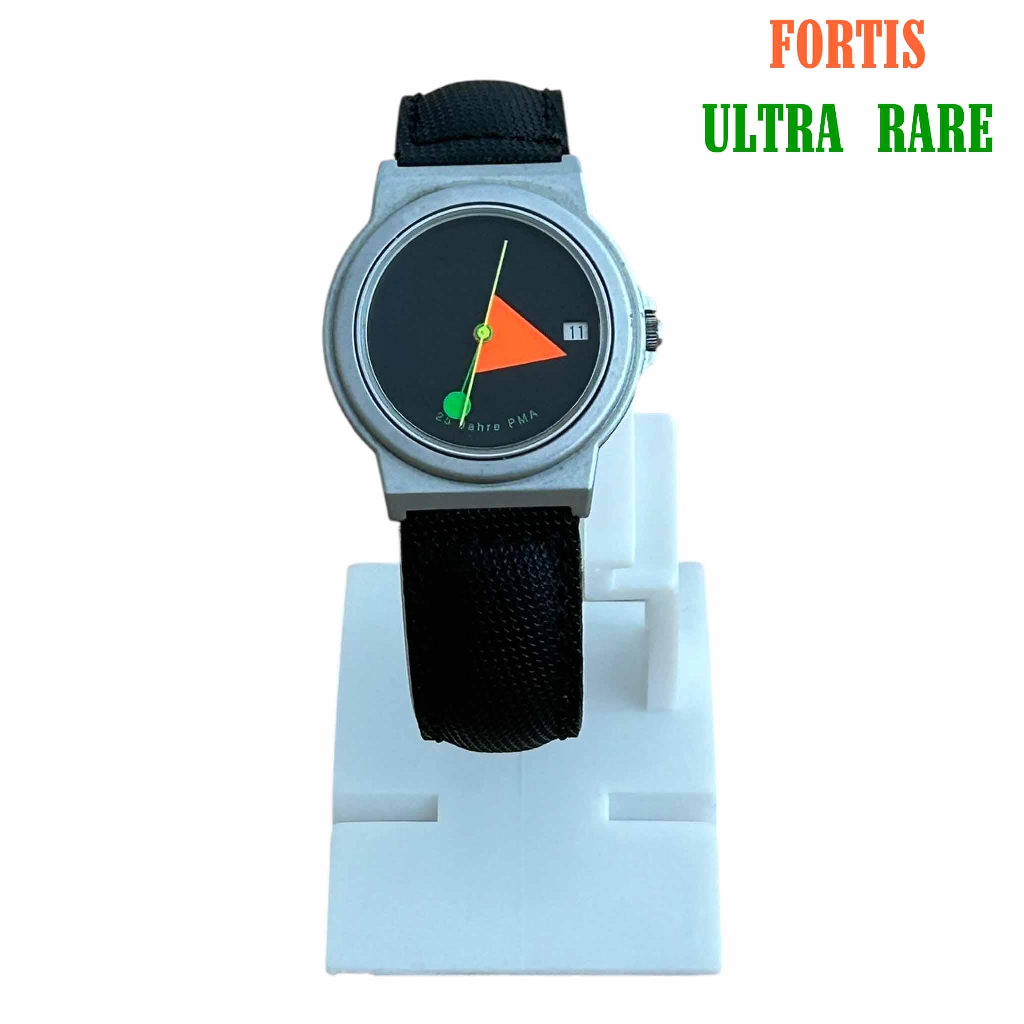Ultra Rare Fortis Swiss Made 1980s 25 Jahre Watch, Collectible