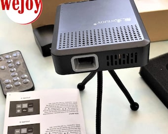 WEJOY Home Theater LED Projector, mini projektor, projector light, led mini projector, led projector, galaxy night light projector,hologram