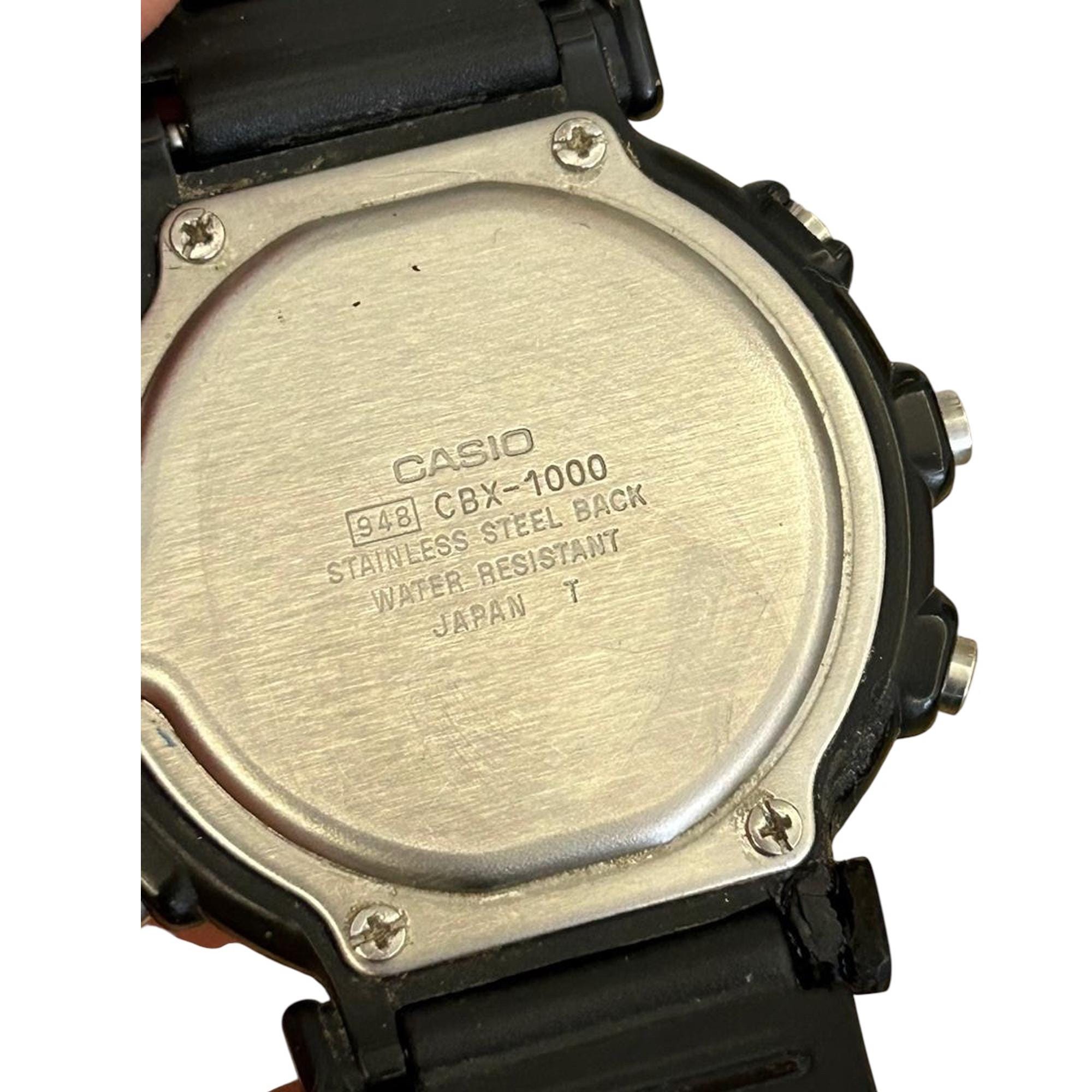希少なヴィンテージ カシオ CBX-1000 デジタル腕時計：モジュール948
