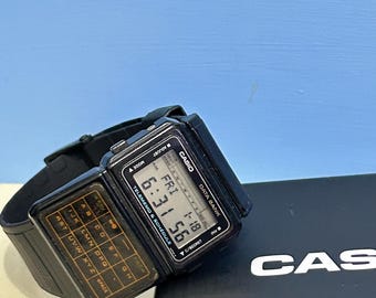 【CASIO】DATABANK DBC-60 希少 ヴィンテージ Casio Data Bank DBC-60 Rare Vintage Plastic Digital Watch