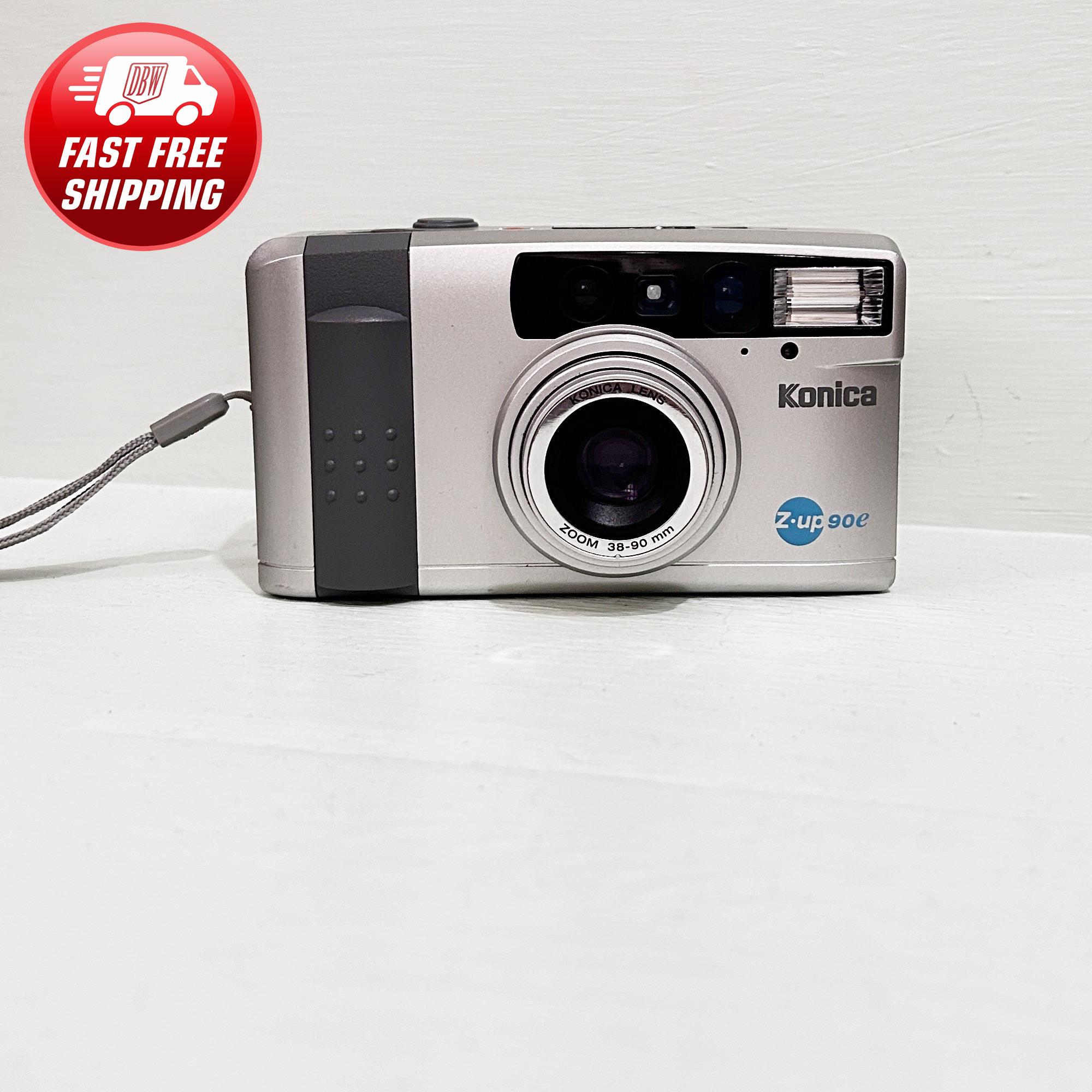 Konica Z-up 90e vintage, retro, años 90, fotografía analógica