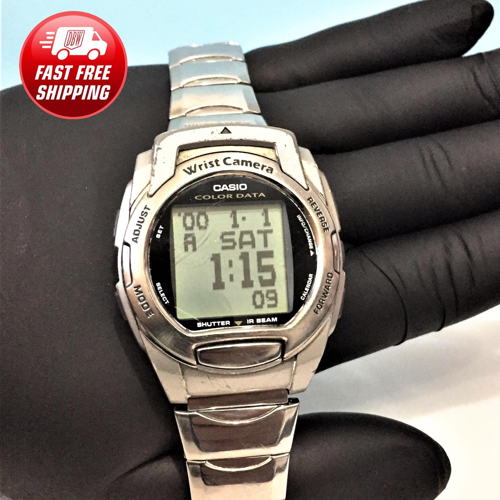 Rare Casio WQV-3 Wrist Camera Watch Module 2411/ Orginal Rare Casio WQV-3 Wrist Camera Watch Module 2411/ Orginal