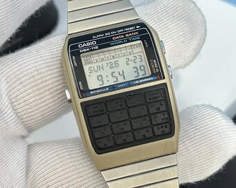CASIO ヴィンテージ データバンク DBX-112、レトロ、オメガ カシオ
