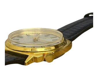 Unused Vintage Ventex Watch: Swiss Made Mechanical Wind-up, Navy