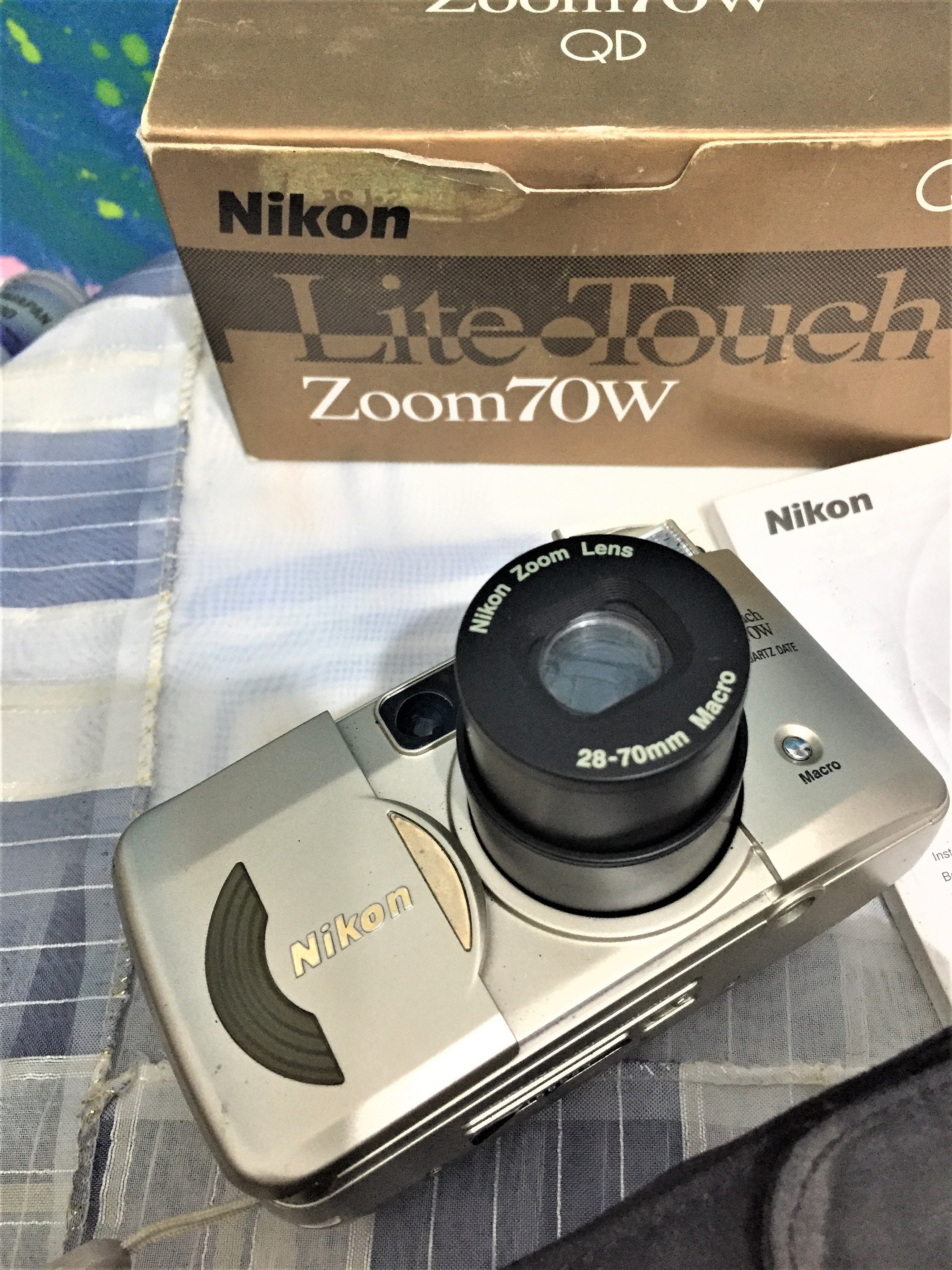 Nikon Lite Touch zoom 70ws、写真、AF、フィルムカメラ、レトロ