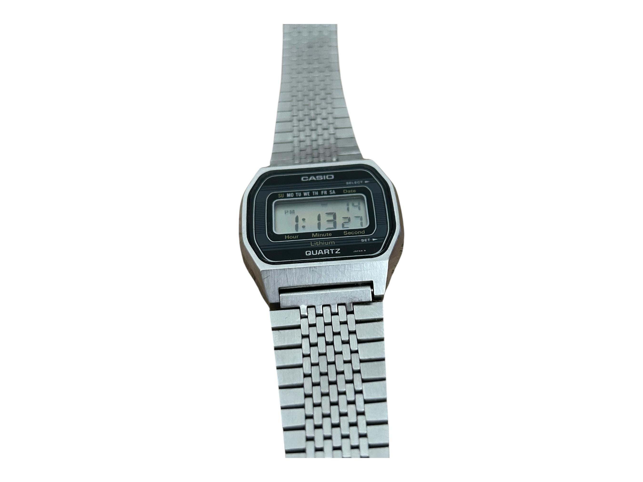 Vintage Lithium 1980s Casio B815 Module 155 Digital Watch Japan