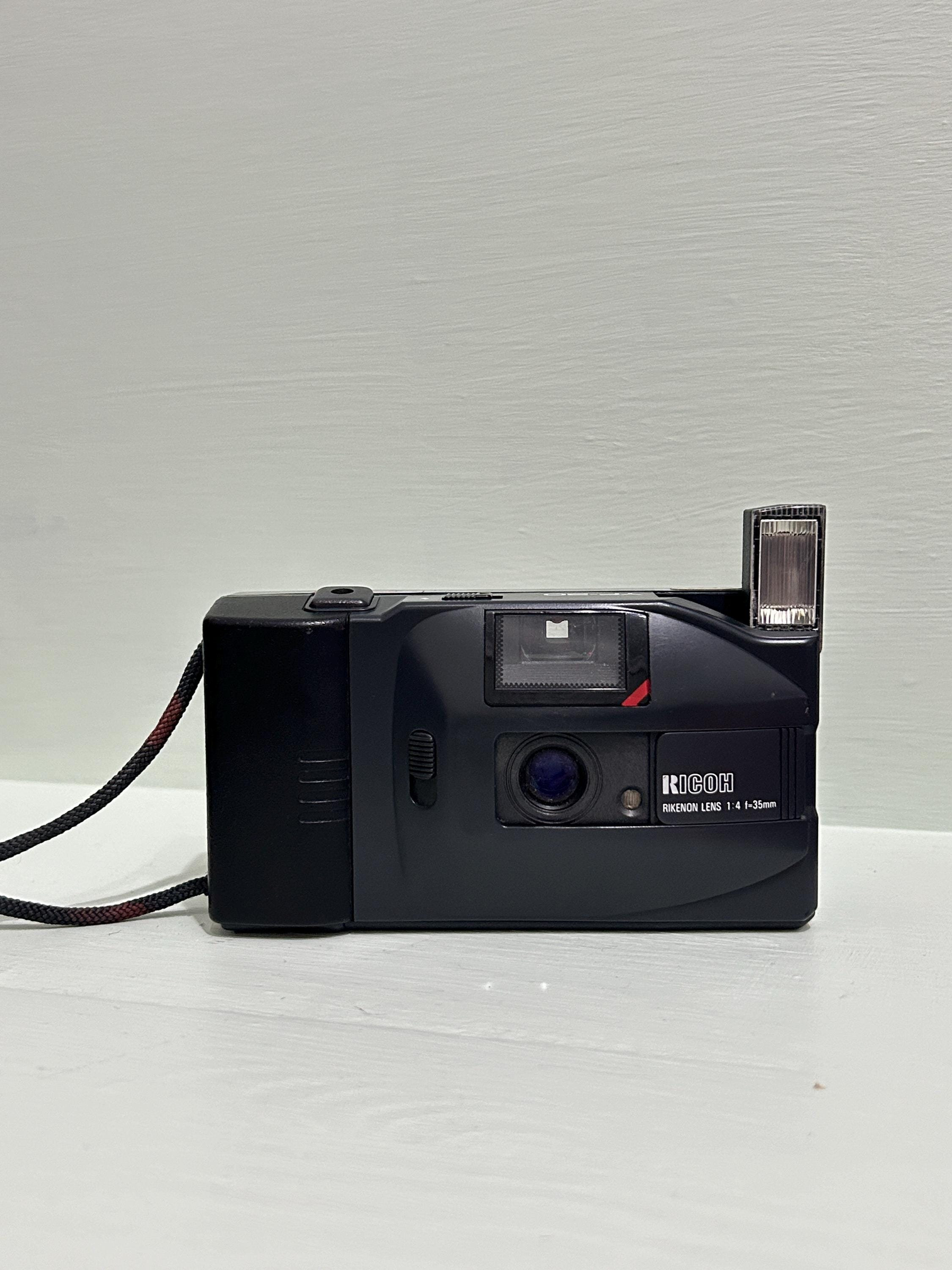 Appareil Photo Argentique Ricoh R1 – 35 Mm, Compact Vert, état Fonctionnel, Occasion