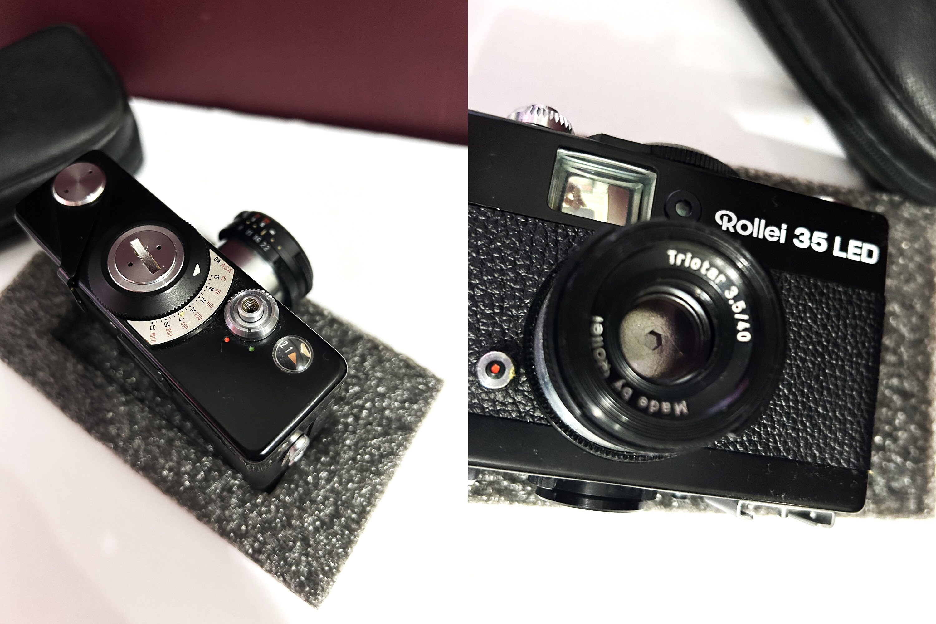 Rollei 35 LED Triotar f3.5/40mm シンガポール製 Rollei 35 LED review (1978–1980). 35mm film / 40mm / 3.5–22 / B 30