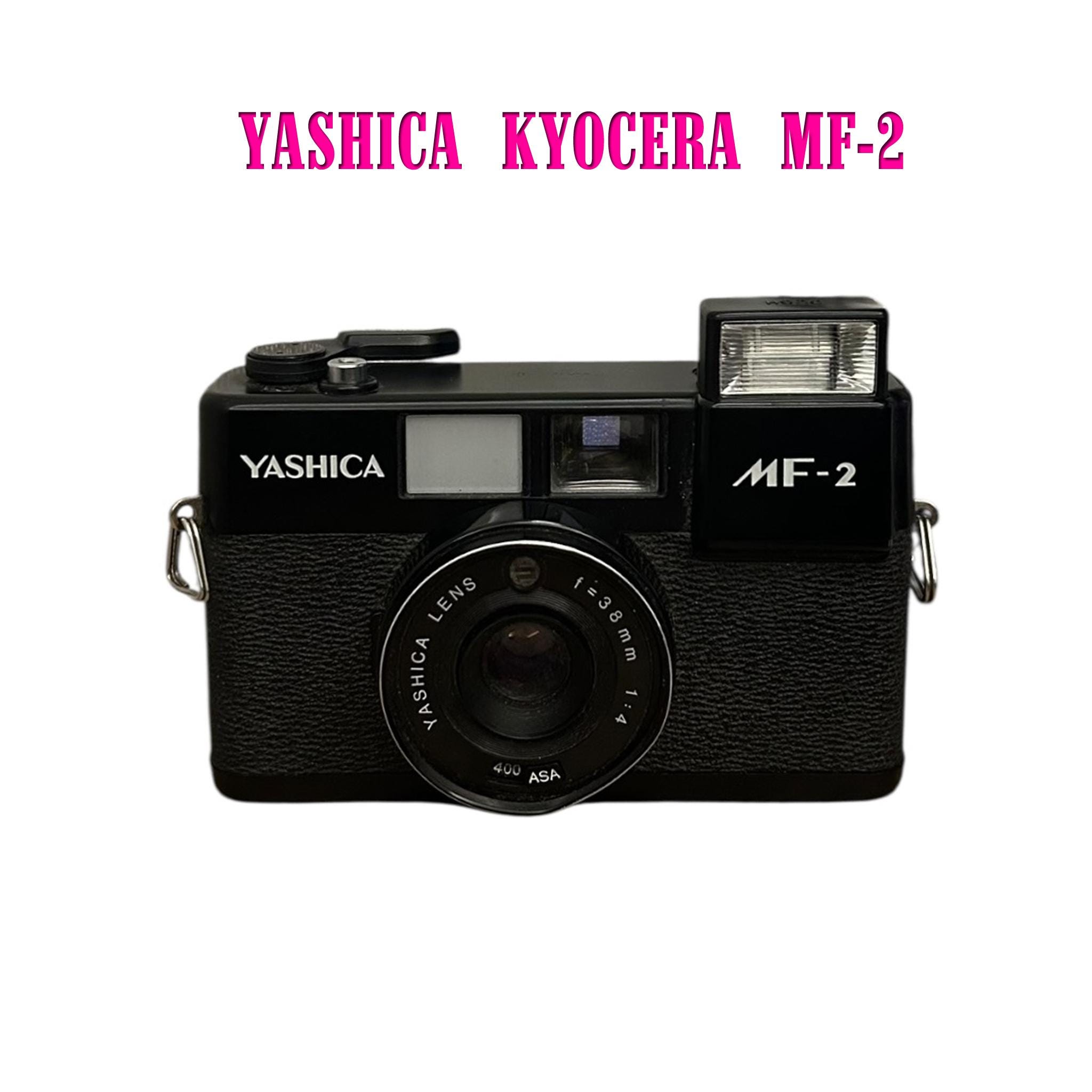 中古　復刻版　YASHICA MF-2 super ブラック ストラップ付き Yashica Mf 2 Super | eBay