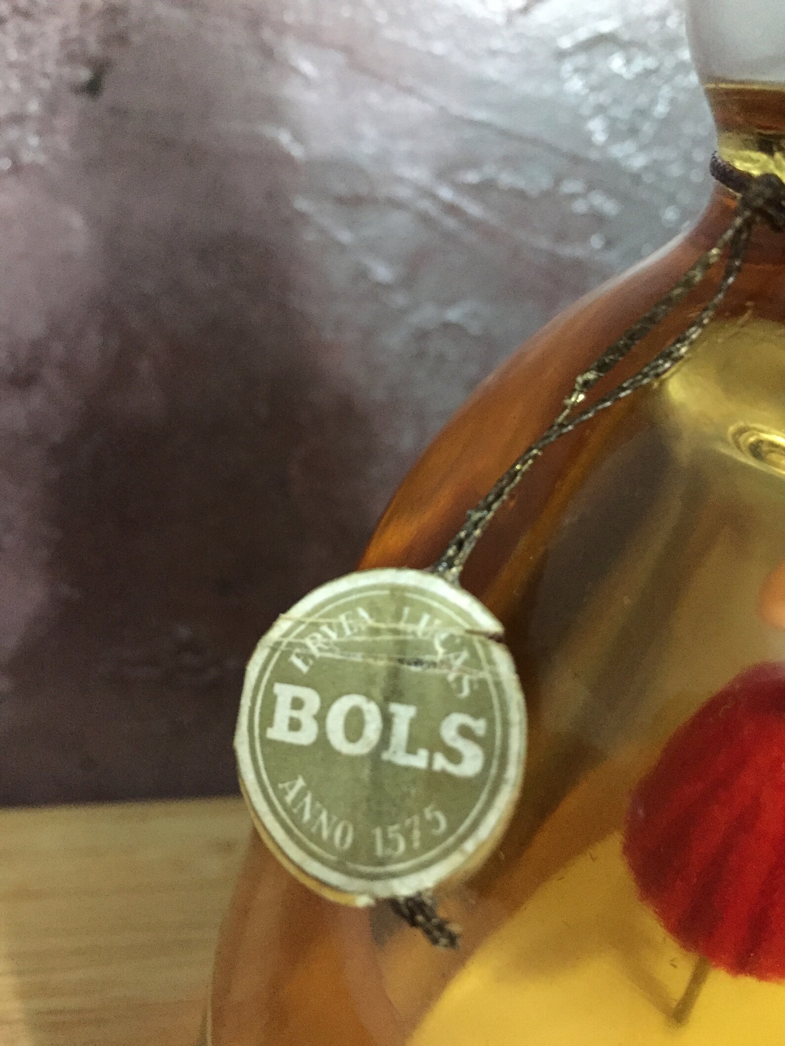 Bols Gold 1950's Ballerina Liquor Bottle/ Vintage Orginal Very Rare
