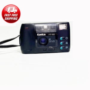 Konica MT-100 Vintage Compact camera/ 35 mm Analog Camera/ Very good condition /