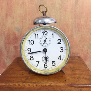 Kienzle  Rare Alarm Clock Antique German 1930s/Vintage mechanical Alarm Clock/Very good condition/ Junghans Alarm Clock/Vintage Alarm clock