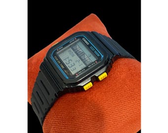 Very RARE Casio FT-100W Fish İn Time Digital Watch Marlin 844