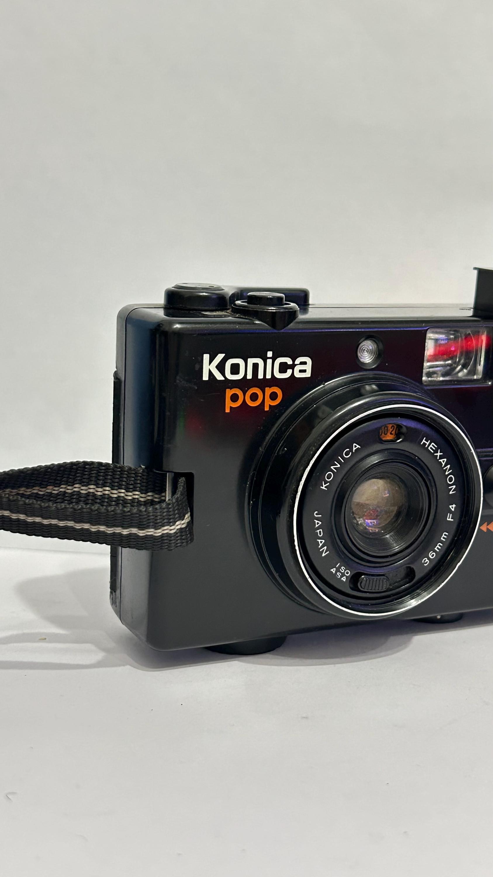 コニカポップ、フィルムカメラ、楽しいカメラ、フィルムカメラ、35 mm