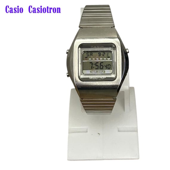 【稼働】CASIO CASIOTRON カシオトロン TRN-110 カシオトロン CASIO CASIOTRON TRN-110 カットガラス - メルカリ