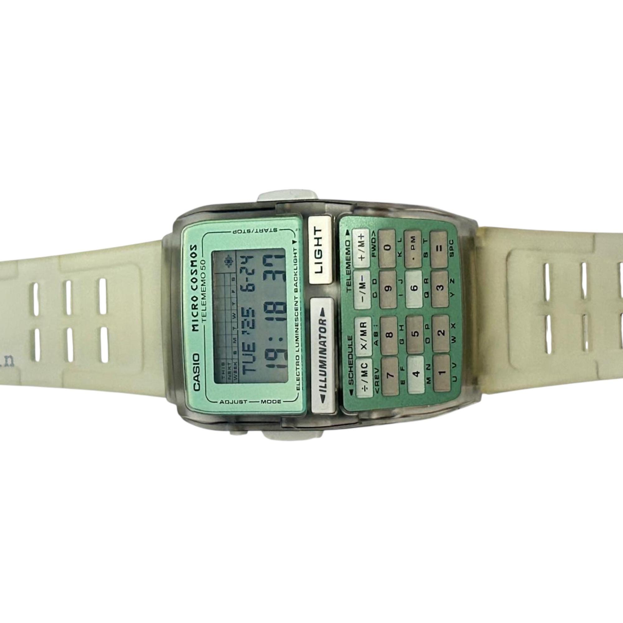Vintage RARE Nos Casio Micro Cosmos Telememo 50 Dbc-63 Databank