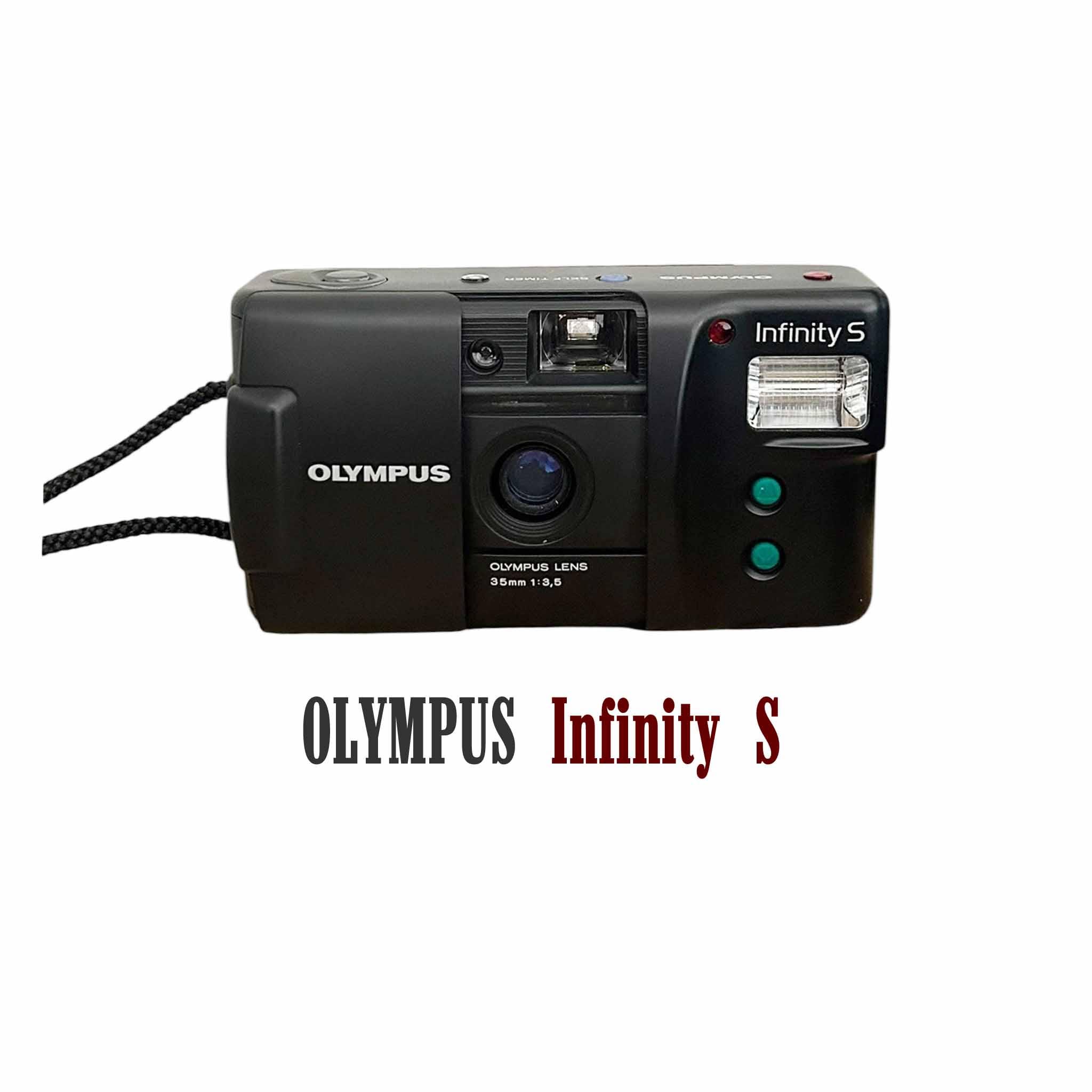 フィルムカメラ OLYNPUS 35-S ビンテージ オリンパス インフィニティ S 35mmフィルムカメラ、3.5