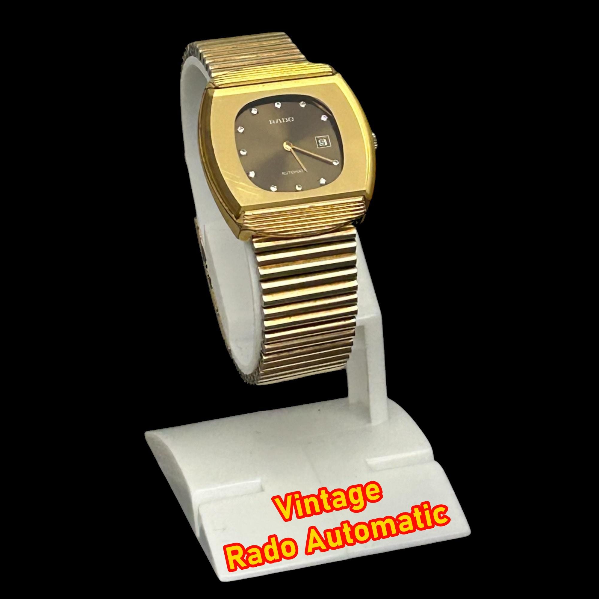 Vintage Rado Automatic Watch Mod : 565.3027 Original Crown 