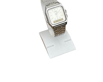 RARE Vintage Casio AQ-351W Watch 1980s/ Very Good Condition/ Steel