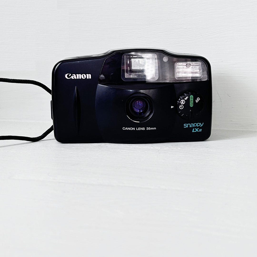 Vintage Canon Snappy LX II Vintage /with Battery/ Very Good