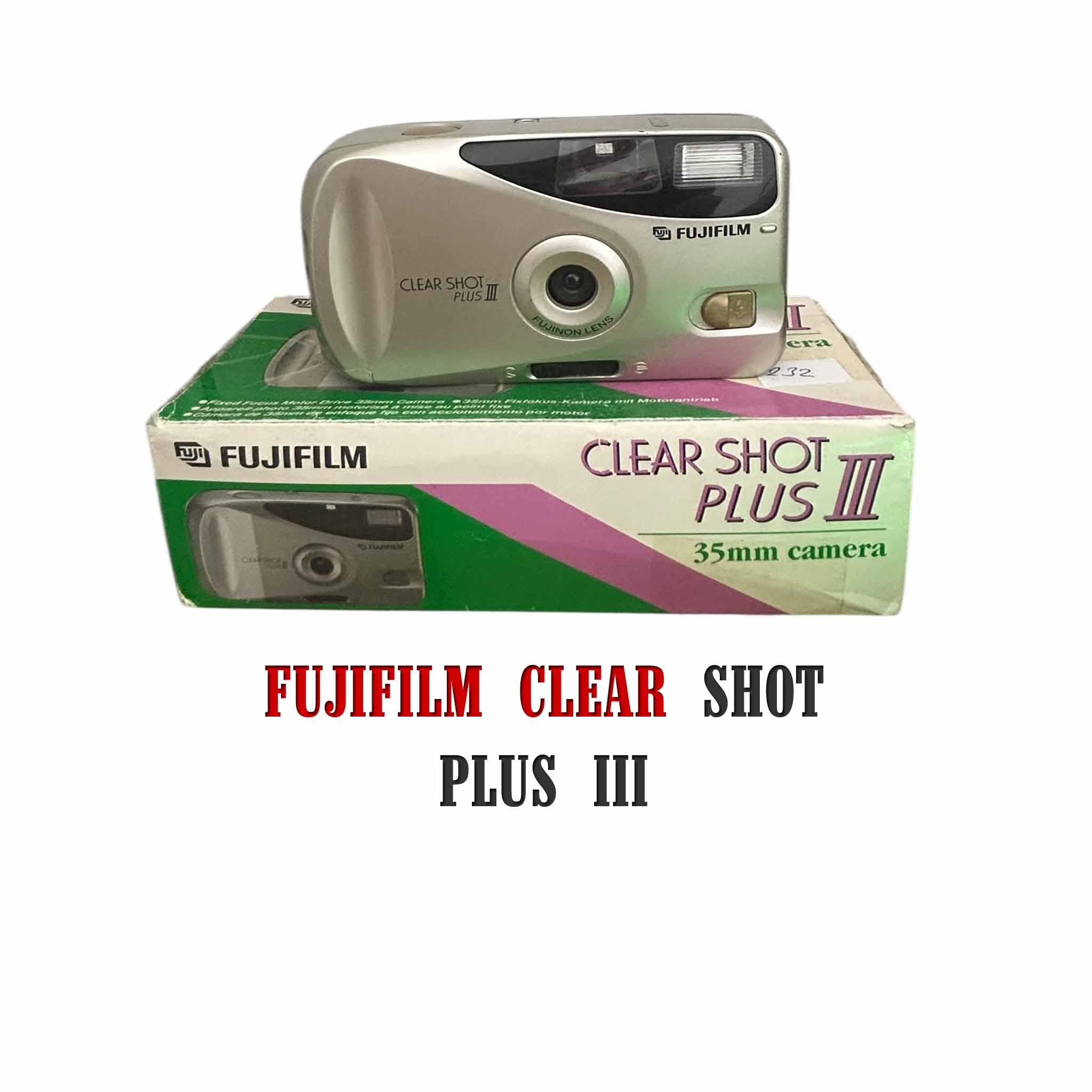 Unused FUJIFILM Clear Shot Plus III 35mm Camera, Fujinon Lens