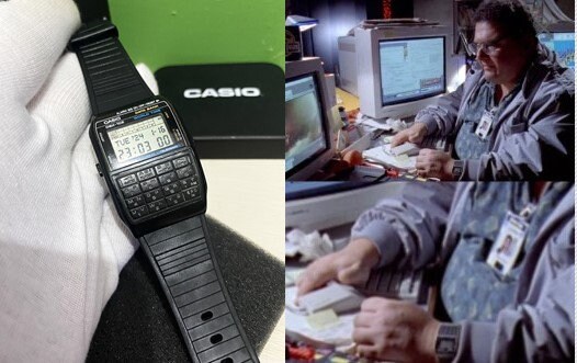 Vintage Casio DBX-102 Calculator Watch: Collectible 90s Databank