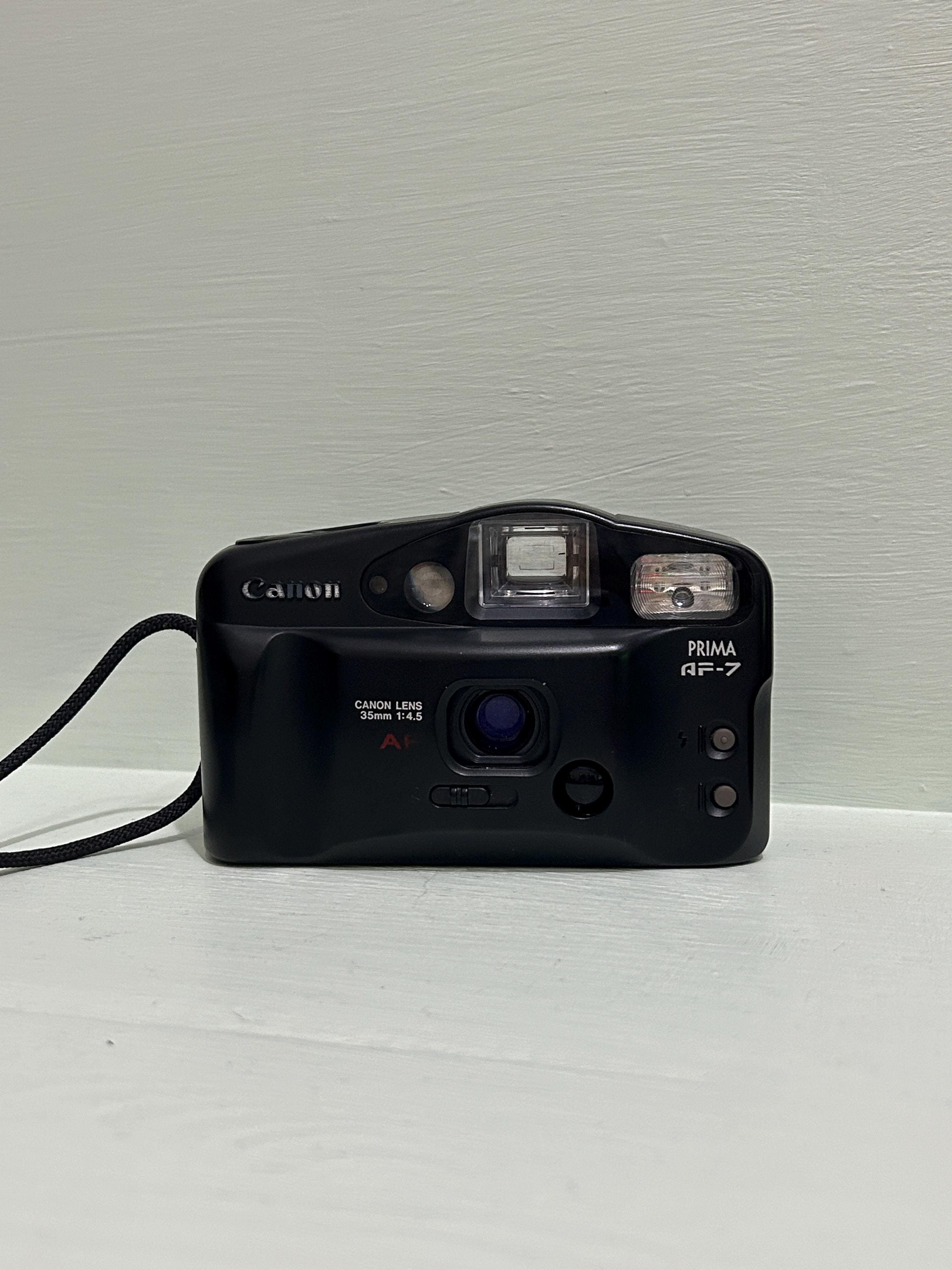 Canon Prima AF-7/ケース/バッテリー付きフィルムカメラ/1990年代