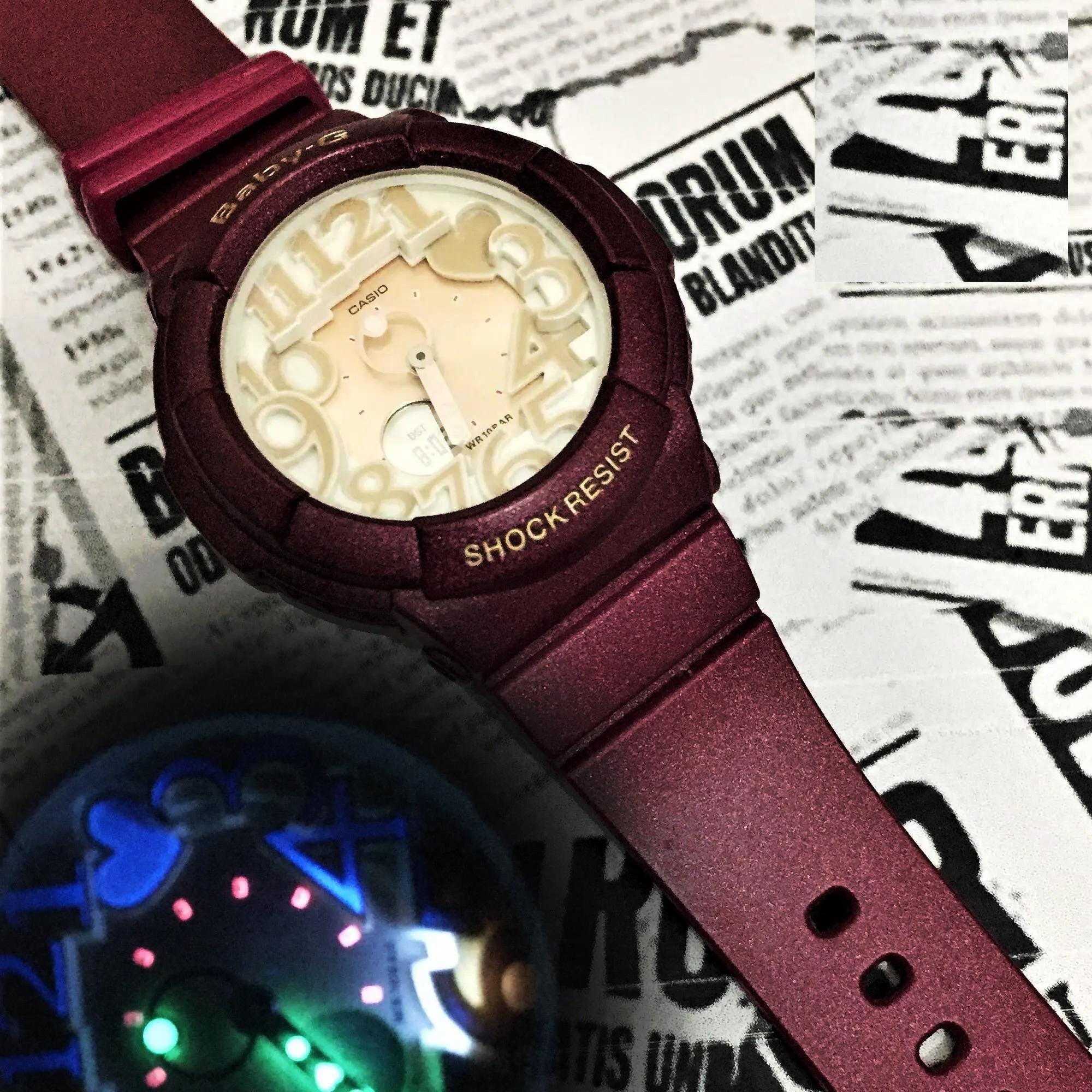 BABY-G   5194✳︎ＪＡ Casio Baby-G Watch Unisex 5194 BGA-131 43mm White Dial Day