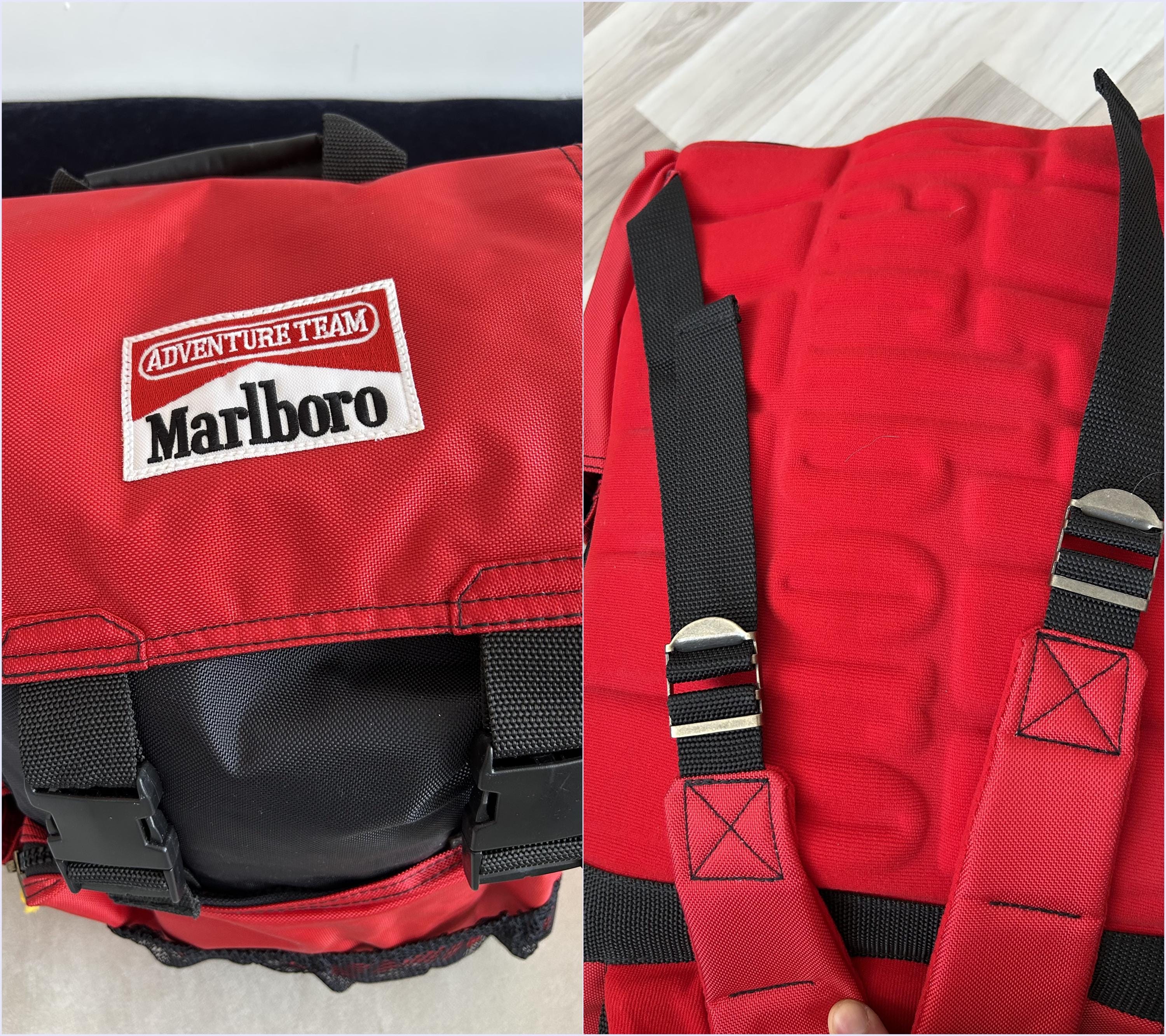 Marlboro Backpack, Camping, Ferrari, 80s, Tommy, Camping