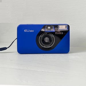 Unused Konica EU-Mini Camera, photography, af, lomo, 35mm, lomography, kompaktkamera, zoom, vintage camera, film, street photography,