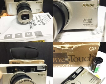 Nikon One touch Zoom 90s full set Caja original / Estuche - Etsy España