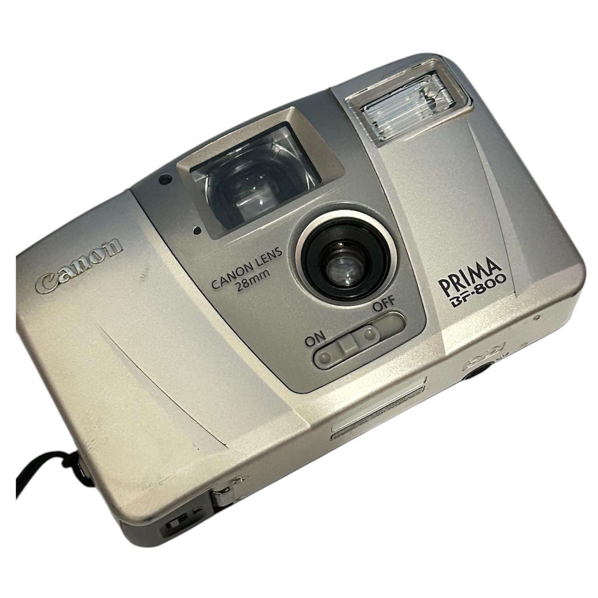 ヴィンテージ Canon Prima BF-800、コンパクトカメラ、レトロ