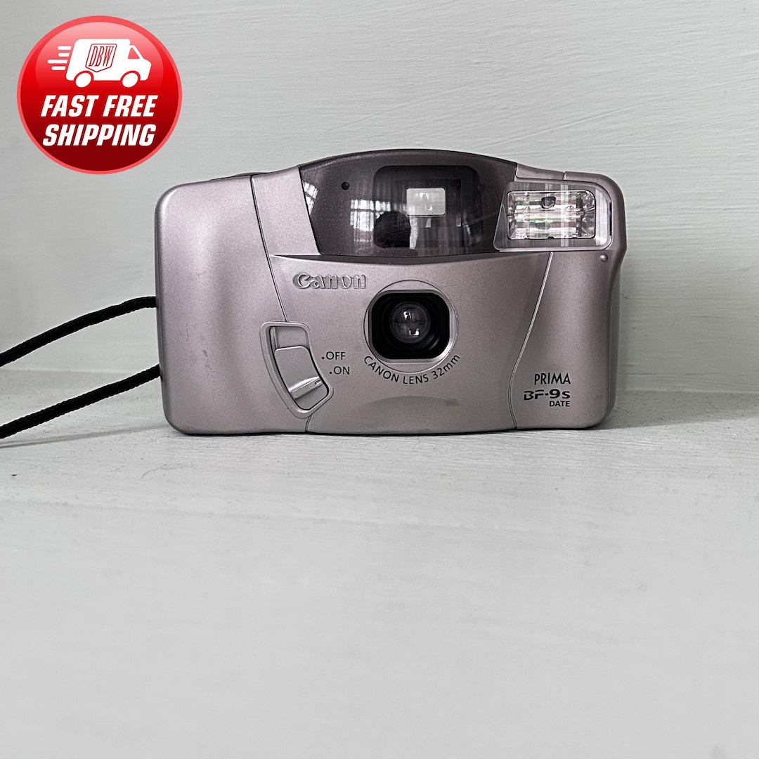 Vintage Canon Prima Bf-9s Date/ Vintage Camera/ Camera.point and