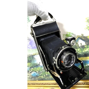 Antique  Wirgin Folding Prontor II / 1930s  Collectible Vintage  Camera/ Very good condition/ Made in Germany/ Grandma Grandpa Film Camera